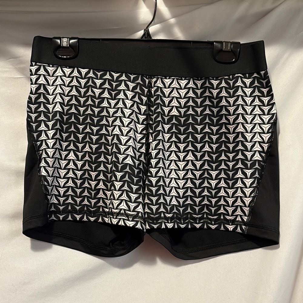 Victoria's Secret Black White Geometric Athletic Shorts